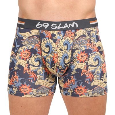 69slam Мъжки боксерки 69SLAM fit bamboo ANCIENT WAVES GILBERT 69slam | Zhalt Mnogotsveten | МЪЖЕ | M