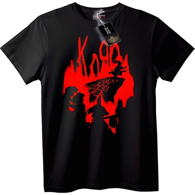 NOONEBRAND Тениска Xion Хорър игра - M, Black