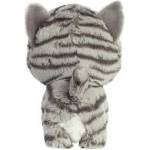 Mattel Teddy Pets - Plush toy / cuddle Gray Tabby Cat 17 cm