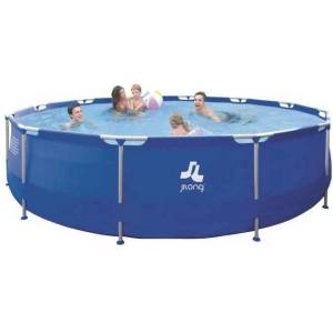 MASTER Басейн с тръбна рамка кръгъл Sirocco Blue 420 x 84 см (JL17800)
