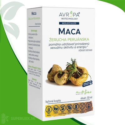 Avropa Maca bylinné kvapky 50 ml
