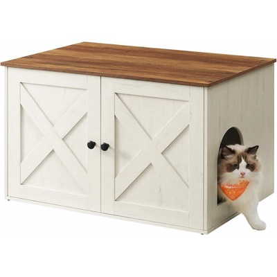 Feandrea Kočičí box na stelivo 80 x 53 x 50 cm