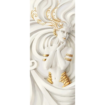 Textilomanie Fototapeta na dvere GOLDEN MERMAID 86x200 cm