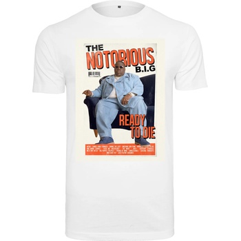 Mister Tee Мъжка тениска в бял цвят Mister Tee Biggie Magazine Cover Tee white UB-MT1822-00220 - 2Pac, размер S