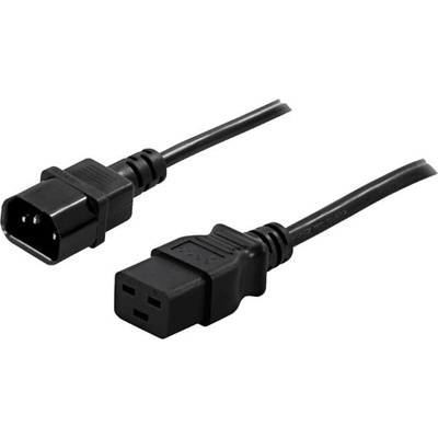 PowerWalker Кабел IEC Cable 10A C14/C19 (180cm) (POWER-CABLE-IEC-C14-C19)