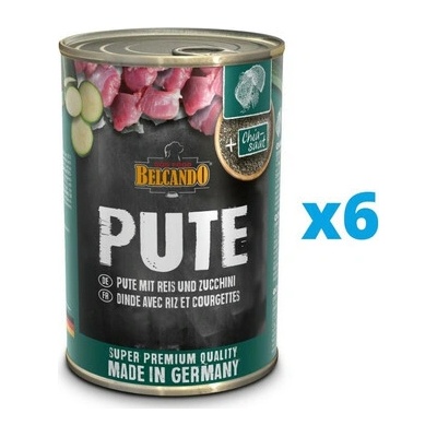 Belcando Super Premium Adult Morka ryža a cuketa 6 x 400 g