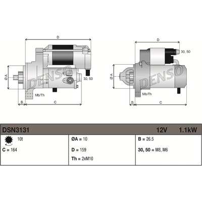 Startér DENSO DSN3131