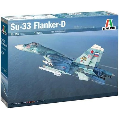 Italeri Sukhoi SU-27 D Sea Flanker 0197 1:72