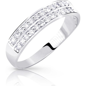 Zodiax Dámský prsten 2 řady zirkonů 1640