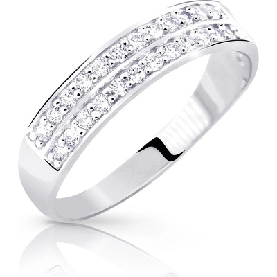 Zodiax Dámský prsten 2 řady zirkonů 1640