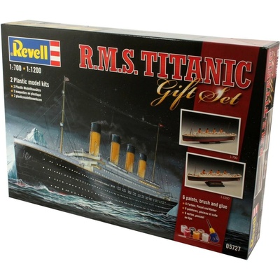 REVELL Gift-Set 05727Titanic+ 1:1200 1:700
