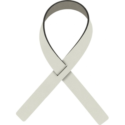 LIND DNA Пръстен за салфетки fold nupo 30 см, комплект от 4 бр. , лен / тъмно сив, кожа, lind dna (lind992418)