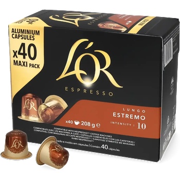 L'OR | Lungo Estremo Maxi Pack - 40 капсули за Nespresso®