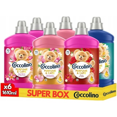 Coccolino Creations aviváž Mix vůní 6 x 1,6 l 384 PD