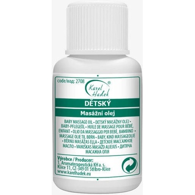 Karel Hadek Baby Masážní olej 20 ml