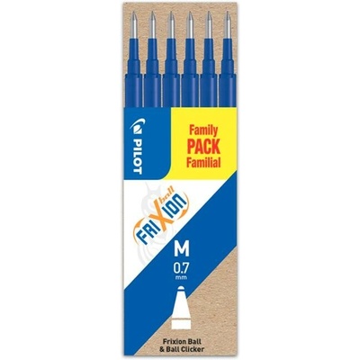Pilot Náhradná náplň do gumovacieho rollera PILOT Frixion 0,7 mm modrá 6 ks