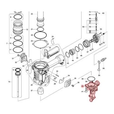 MAKITA 143408-6 vedení AN935H