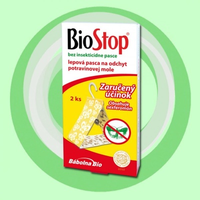 BioStop lepová a monitorovacia pasca na potravinové mole, 2ks/bal