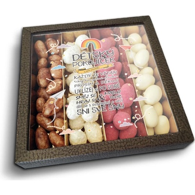 Sablio Mandle v čokoládě Dětský pokojíček 4 x 80 g