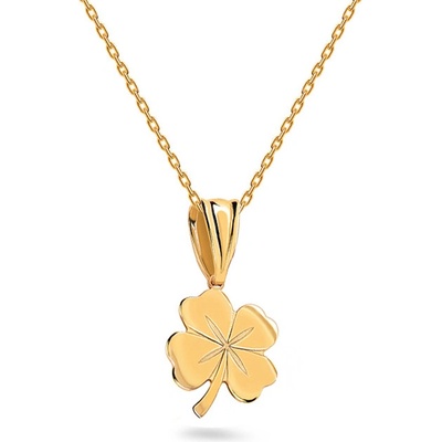 iZlato Forever Zlatá celebritka štvorlístok, 14K IZ23695