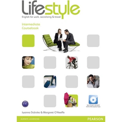 Lifestyle Intermediate Coursebook and CD-Rom Pack – Zboží Dáma