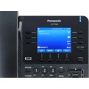 Image 1 of Panasonic Стационарен телефон Panasonic KX-TPA68CEB, 3.5" LCD дисплей, бутон за повторно набиране, високоговорител, черен (KX-TPA68CEB)