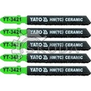 Yato pilový list do přímočaré pily na keramiku 75mm typ T 5 ks YT-3421
