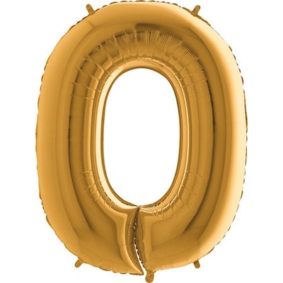 CORNiCO balón číslo 0 nula zlatá 100 cm