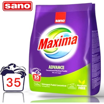 Sano Maxima Advance Прах за пране 1.250кг, 35пр (127)