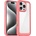 HQWear Кейс Outer Space за iPhone 16 Pro Max, червен (Outer Space Case iPhone 16 Pro max red)