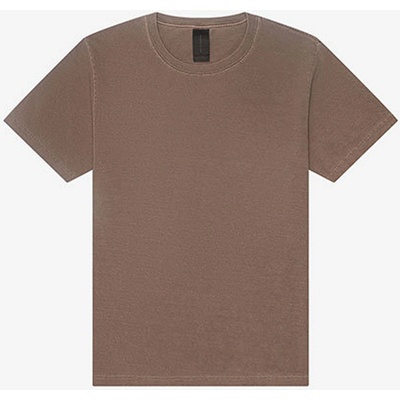 Unisex Tričko Washed Hnědá
