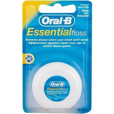 Oral-B Essential Floss Unwaxed 50 m