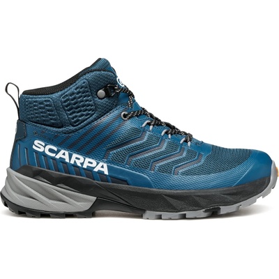 Scarpa Детски туристически обувки Scarpa Kid's Rush Mid GTX Walking boots - Navy Blue / Light Grey - размер 33 (EU) (702-1673-0414)
