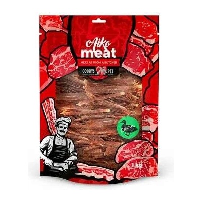 COBBYS PET AIKO Meat sušené kačacie plátky 1 kg