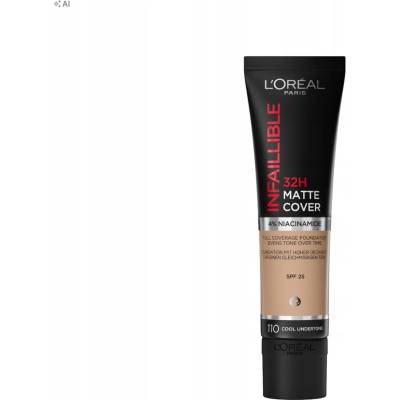 L'Oréal Paris Infallible dlhotrvajúci tekutý make-up 110 Rose Vanilla 30 ml