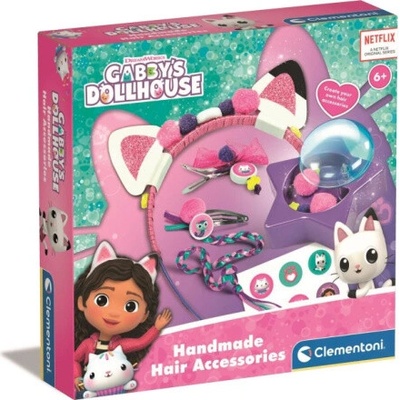 Clementoni Set do vlasů Gábinin kouzelný domek 163905