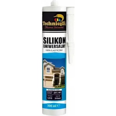 TECHNICQLL UNIVERSAL SILICONE - Univerzálny čierny silikón 300ml
