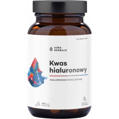 Aura Herbals Kyselina hyalurónová 200 mg 60 kapsúl