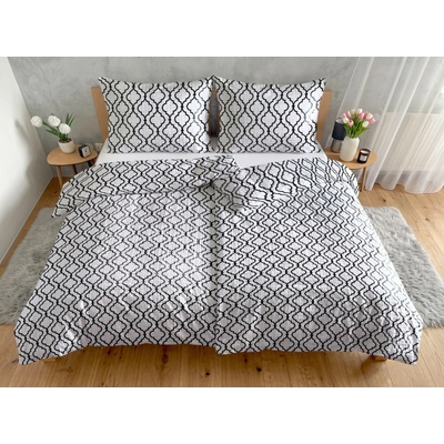 Áčko krep obliečky ELEGANTE White 70x90 140x200
