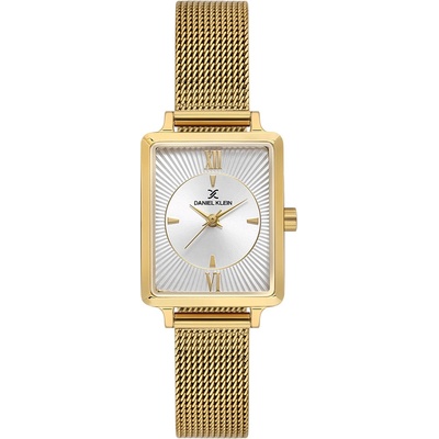 Daniel Klein DK. 1.14054-4 Premium Дамски часовник- сив циферблат, златна стоманена верижка