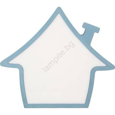 Candellux Led детска настолна лампа house led/10w/230v синя (ca1088)