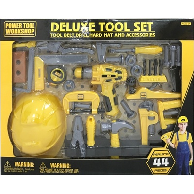 G21 náradie Deluxe 44 dielov žlto sivé
