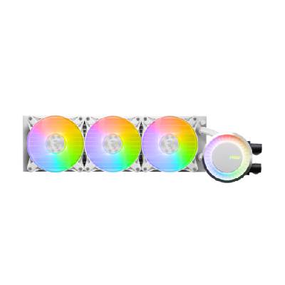 Водно охлаждане MSI MAG CORELIQUID E360 WHITE 360mm, ARGB, 3x120mm FDB PWM, Intel/AMD (MSI MAG CORELIQUID E360 WHITE)