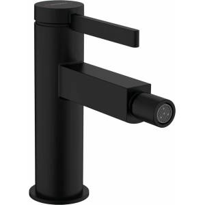 Hansgrohe Смесител за биде Hansgrohe Finoris с изскачащ вентил, матово черен (76200670)