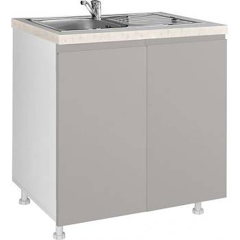 Image 1 of Matis Кухненски шкаф долен за вградена мивка Aura D80/S бежов