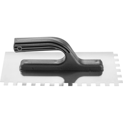KAEM Hladítko zubové z nehrdzavejúcej ocele plastová rukoväť séria 33 zub 6x6mm