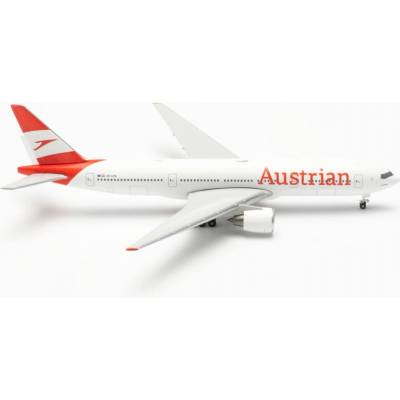 Herpa B777-2Z9ER Austrian Airlines 2004s Colors. With Star Alliance Logo Named Sound of Music 1:500