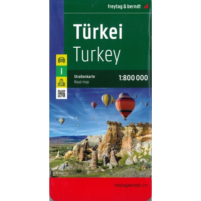 Automapa Turecko 1:800 000/1:2 000 000