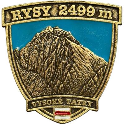 Vysoké Tatry Magnetka Rysy - Handmade