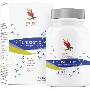 Carnium Botanicals Unibiotic Saccharomyces Boulardii - 30 капсули